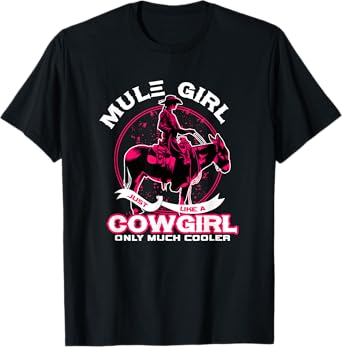 Mule Shirt For Girls - Mule Girl Tee Shirt T-Shirt