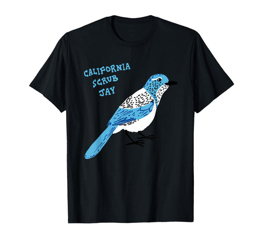 California Scrub Jay T-Shirt