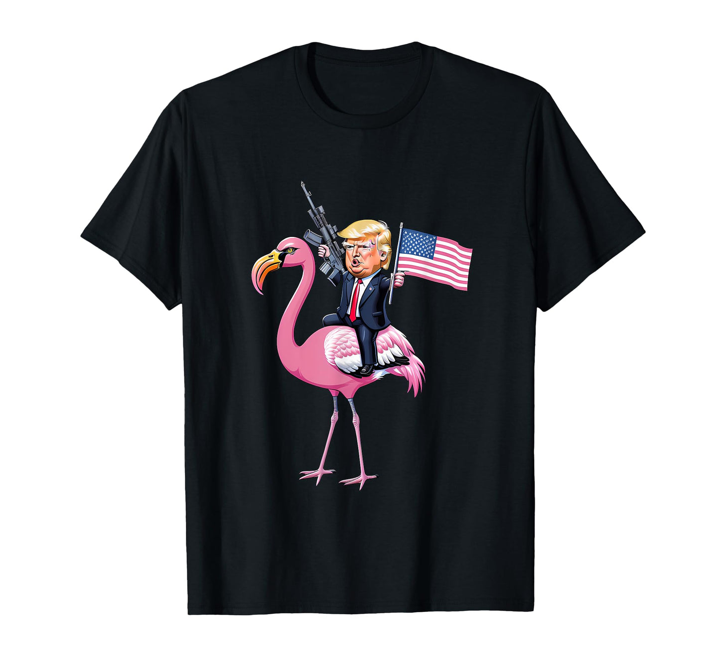 President Donald Trump Flamingo T-Shirt