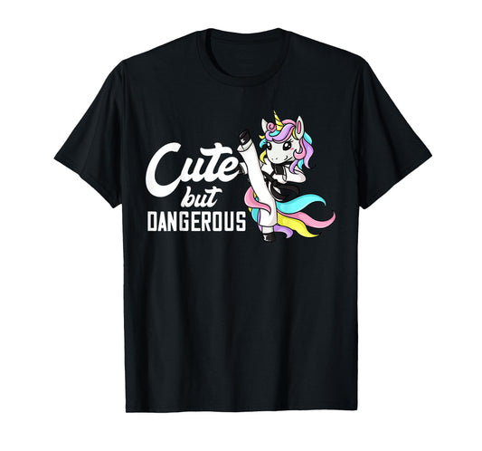 Cute But Dangerous Gift BJJ MMA Boxing T-Shirt