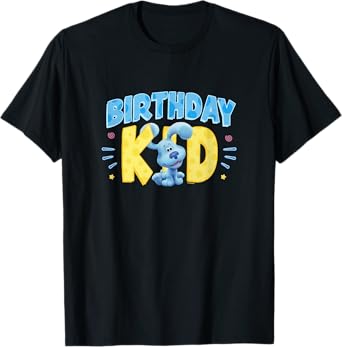 Blue's Clues & You Birthday Kid Cute Blue Logo T-Shirt
