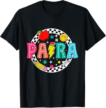 Back To School Para For Men, Women Teacher T-Shirt