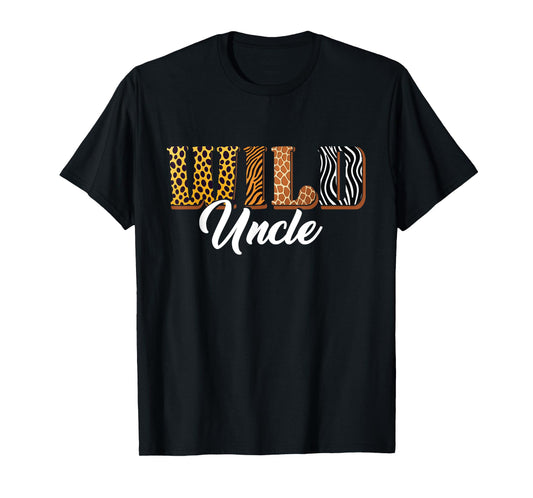 Wild Uncle Zoo Safari Jungle Animal Birthday Matching Family T-Shirt