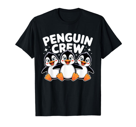 Penguin Crew Penguins Apparel Penguin Lover Shirt | Penguin T-Shirt