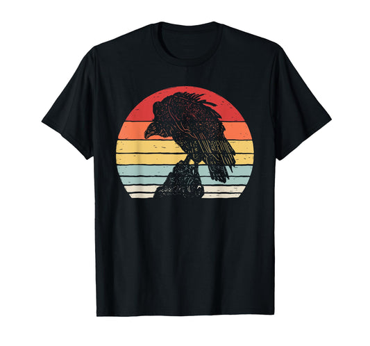 Vintage Retro Vulture Bird T-Shirt