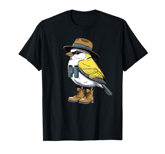 Bird Nerd Funny Bird Watching Birding Bird Lover Watcher T-Shirt