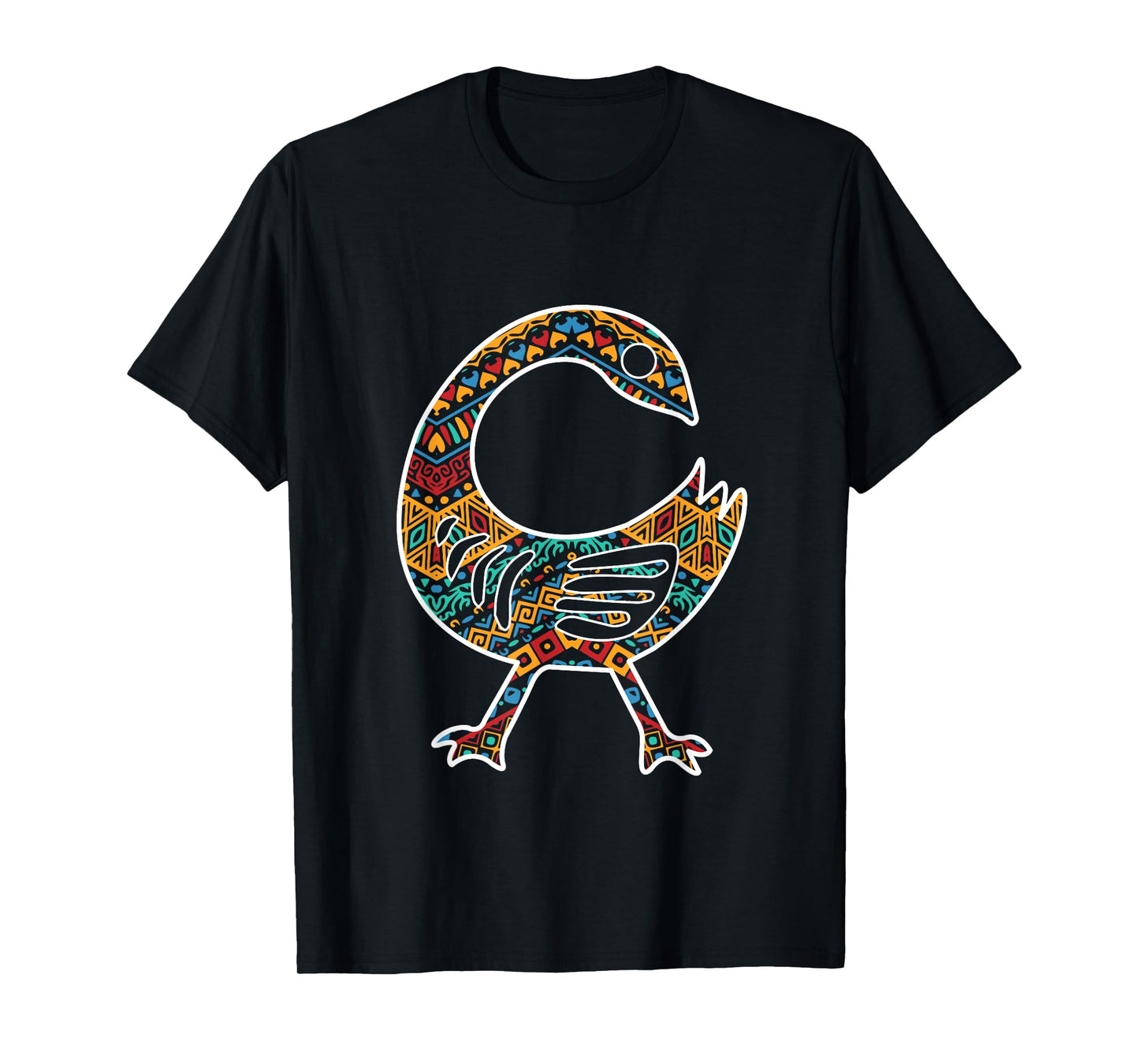 Sankofa Bird African Pride Symbol Akan Black History T-Shirt
