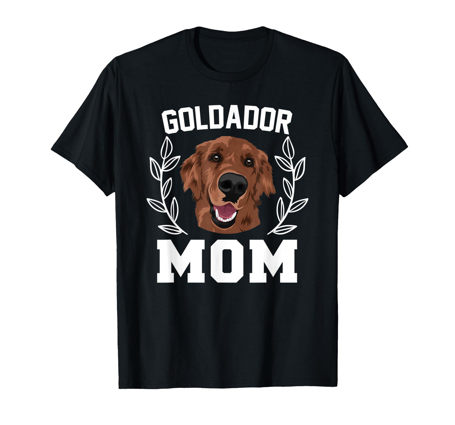 Goldador Mom T Shirt Funny Cross Breed Dog Owner Gift