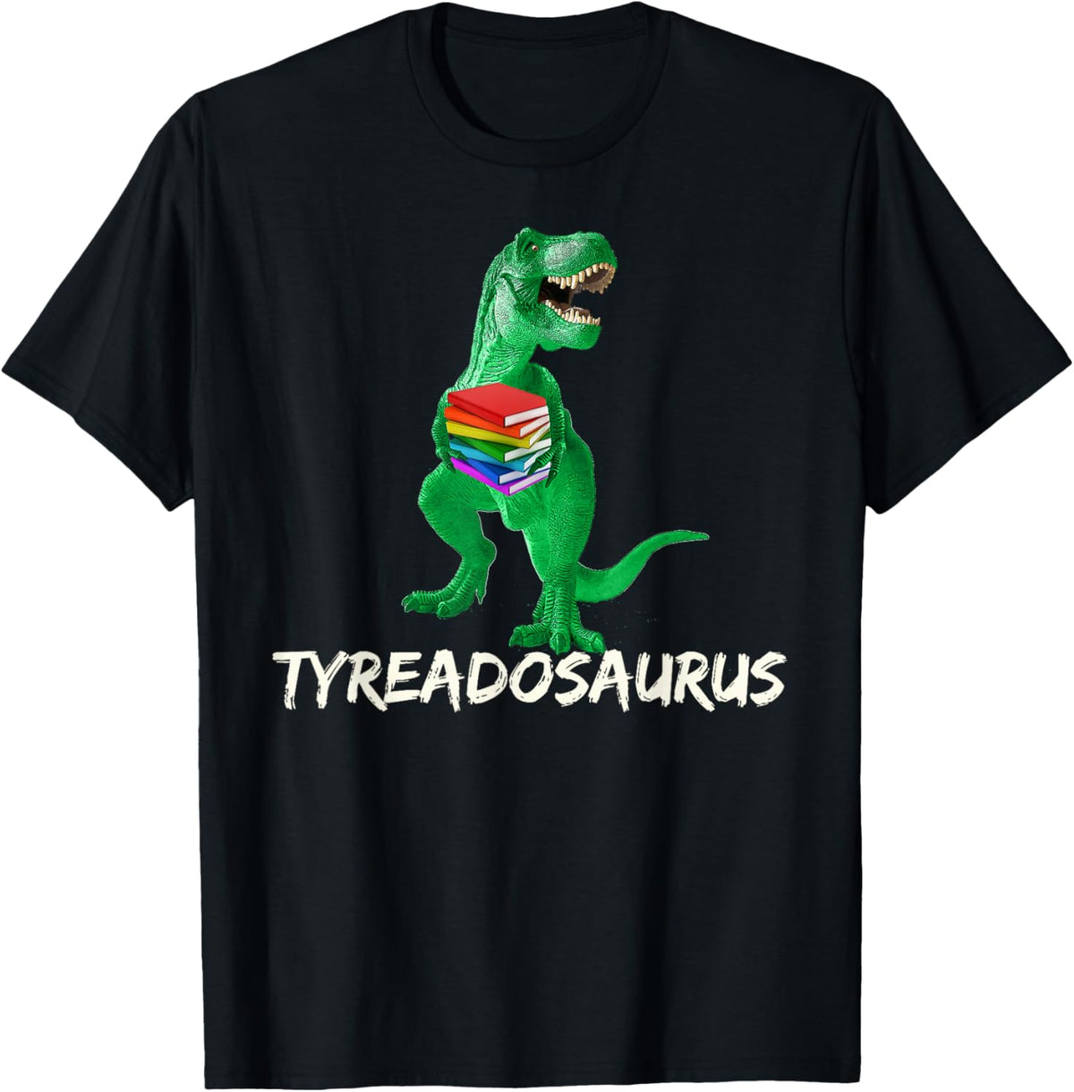 Reading Teacher Read Books Dinosaur Tyreadasaurus T-Shirt for Men Women Girls Kids