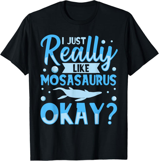 Dinosaur Mosasaurus Design for a Mosasaurus Expert T-Shirt