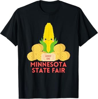 Funny Minnesota State Fair Corn on the Cob T-Shirt