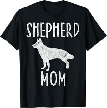 Vintage German Shepherd Mom Gift Dog Owner Shepard Mother T-Shirt