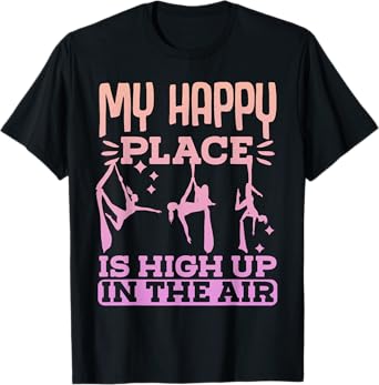 Aerialist Performer Gymnastic Aerial Silks T-Shirt