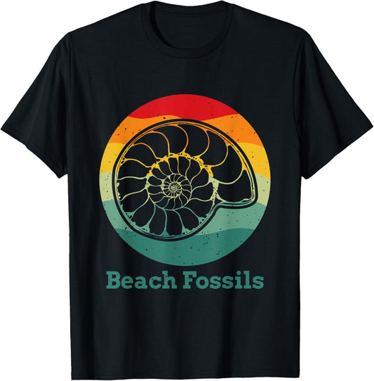 Beach Fossils Retro Shell Fossil T-Shirt