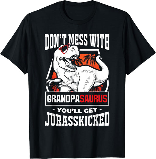 Dare es nicht Grandpasaurus Funny Grandpa Gift T-Shirt