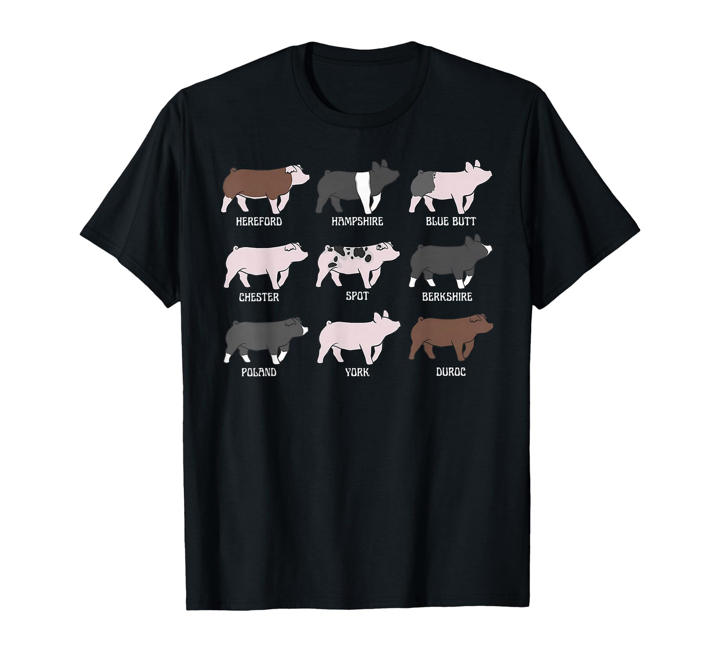 Pig Breed Show Pig Swine Show Stock Show Girl Pig Show Mama T-Shirt