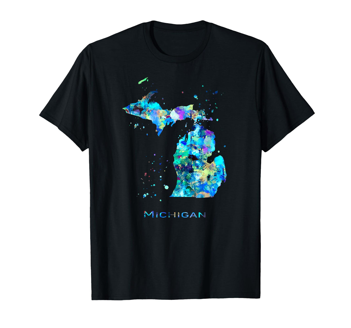 Michigan Map T-Shirt