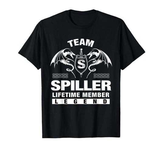Team SPILLER - Lifetime Member Gifts T-Shirt