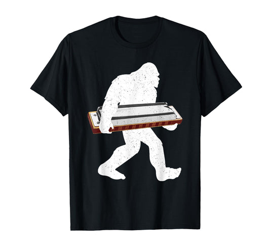 Funny Harmonica Art For Men Women Boys Girls Kid Harmonicist T-Shirt