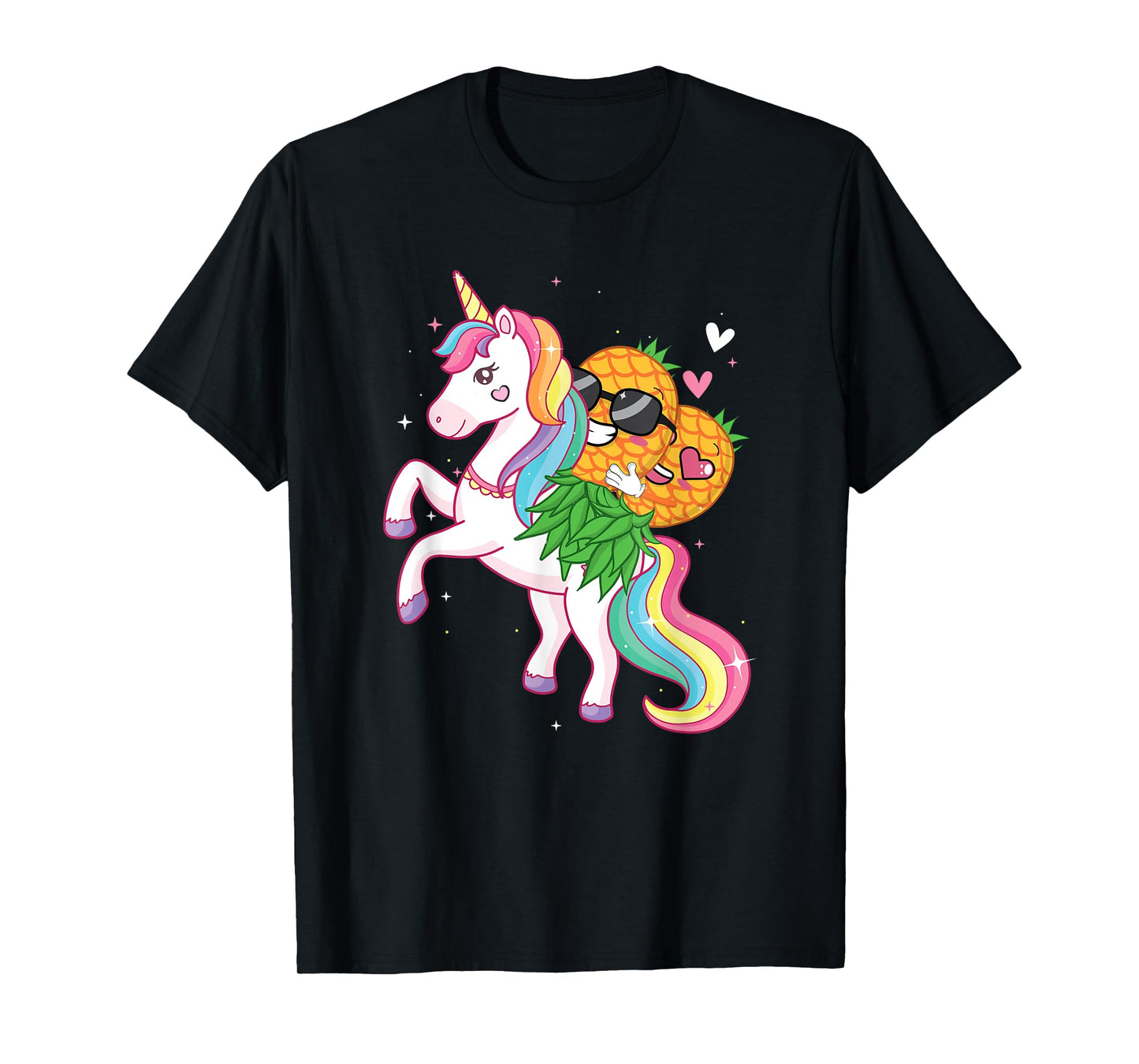 Pineapple Swinger Unicorn - Swinging Lifestyle Polyamory T-Shirt