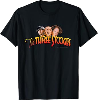 TTS- The Three Stooges: Head Logo T-Shirt