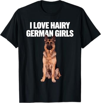 Cool German Shepherd Design For Men Boys Dog Lover Owner T-Shirt