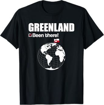 Greenland Been There Icebear Compass Greenland T-Shirt