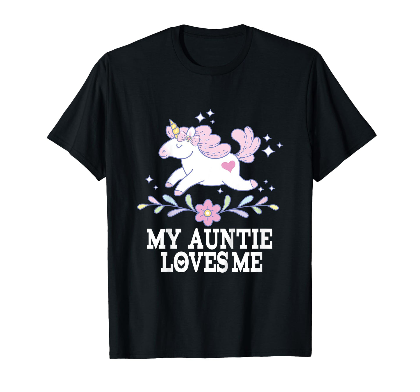 My Auntie Loves Me Unicorn Niece T-Shirt