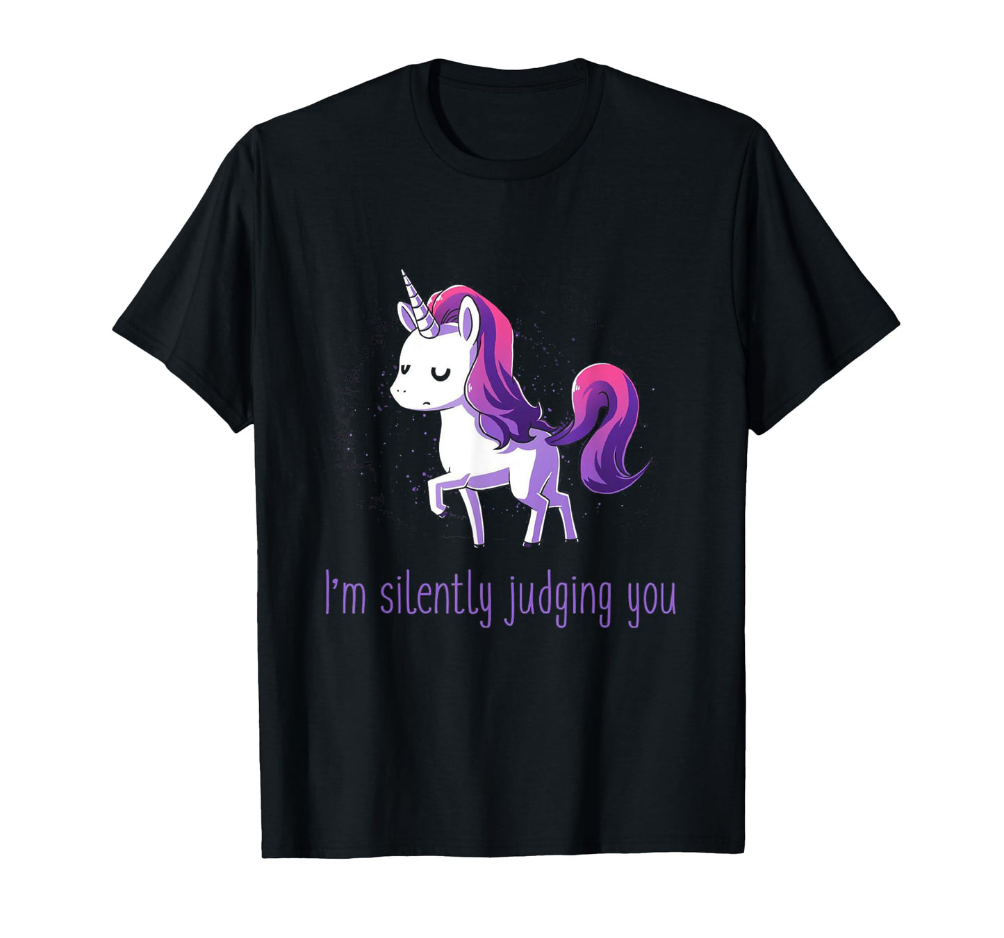 Silently Judging You Unicorn T-Shirt