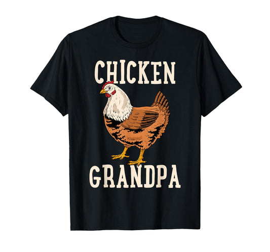 Chicken Grandfather Chicken Grandpa T-Shirt