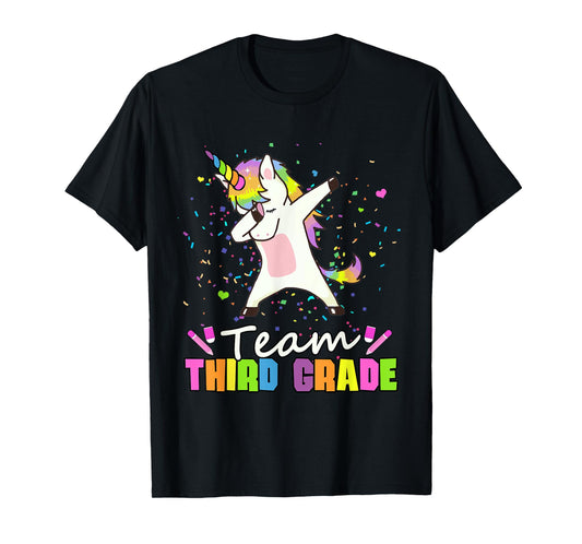 Team Third Grade Unicorn Team 3rd Grade T-Shirt