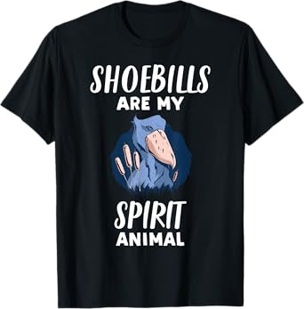 Shoebills Are My Spirit Animal | Funny Shoebill Lover T-Shirt
