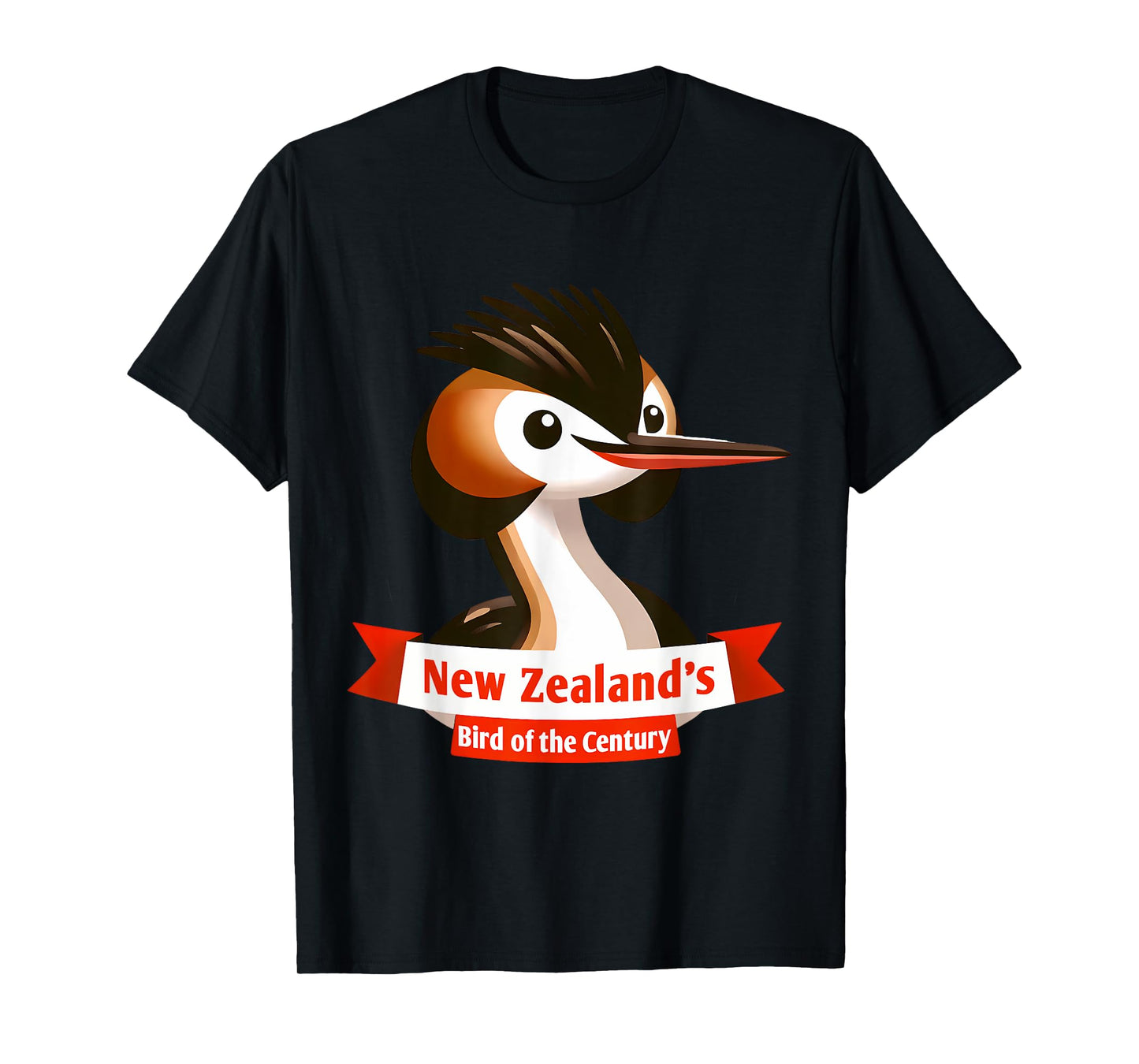 Puteketeke New Zealand's Bird of the Century T-Shirt