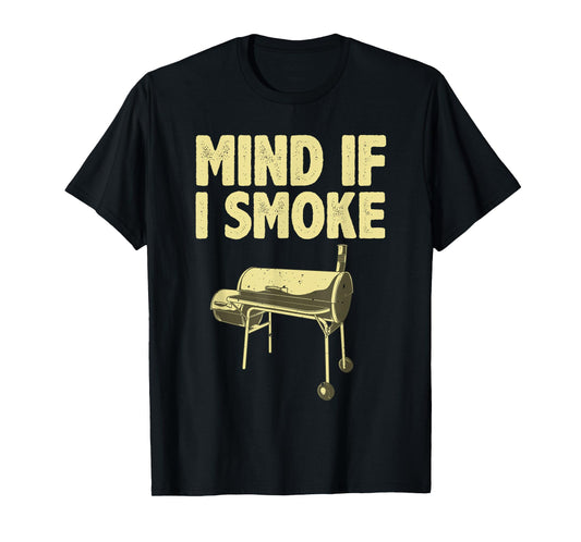 Funny BBQ Art For Men Women Grilling Meat Smoking Barbecue T-Shirt