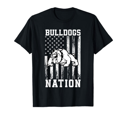 Jefferson Bulldogs Logo Nation HS T-Shirt