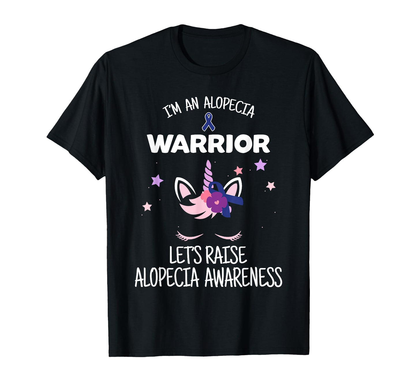Unicorn Alopecia Warrior, Alopecia Awareness T-Shirt