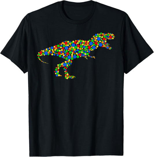 Dinosaur Dot Day Polka Dot International Dot Day T-Shirt