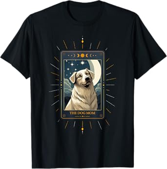 Anatolian Shepherd The Dog Mom Tarot Card Cute Kawaii Pet T-Shirt