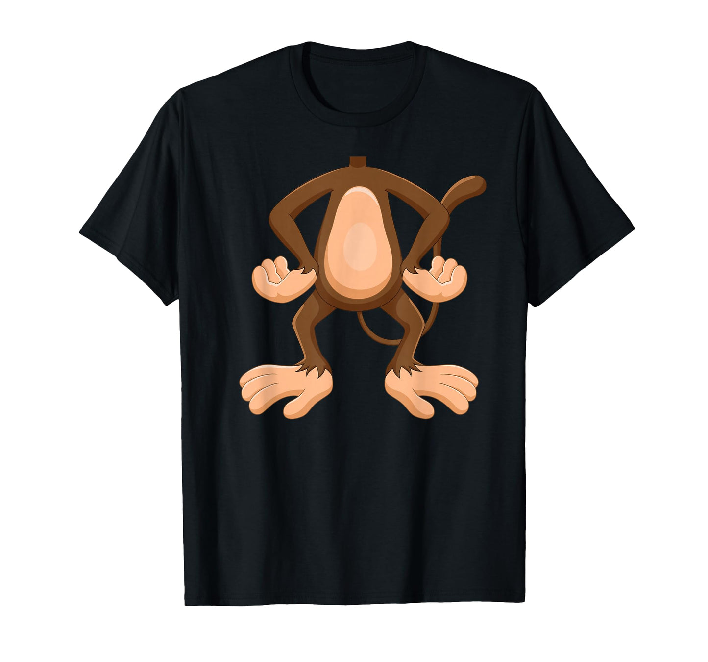 Monkey Costume Cute Boys Girls Zoo T-Shirt