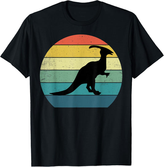 Parasaurolophus Dinosaur Animal Retro Vintage Aesthetic T-Shirt