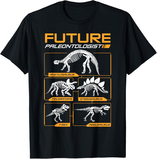 Cool Future Paleontologist Funny Dinosaur Fossil Enthusiast T-Shirt