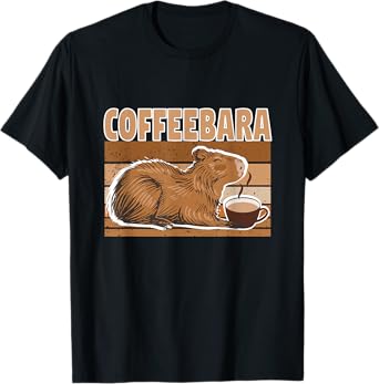 Coffeebara - Capybara Pet Fans Coffee with Capybara T-Shirt
