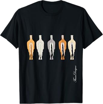 Fjord Red False Grey Album Norwegian Fjord Horse T-Shirt