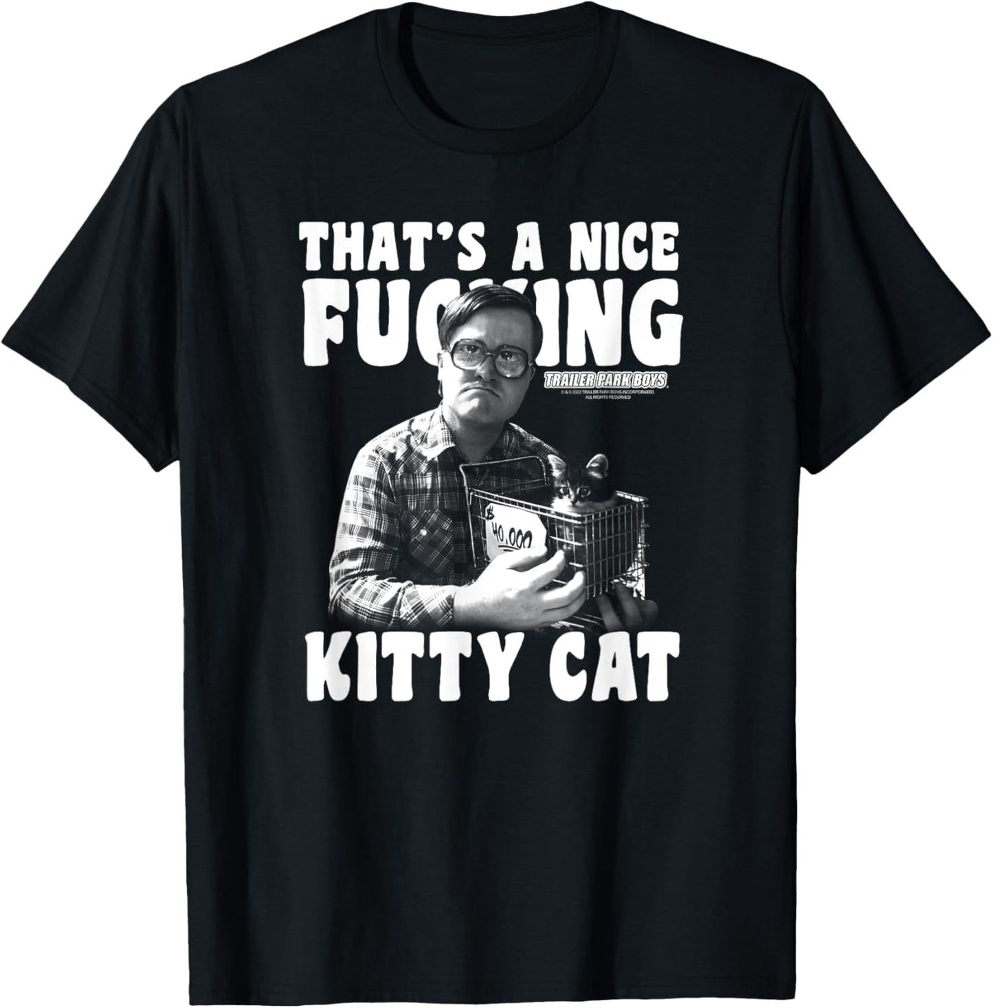 Trailer Park Boys Bubbles Kitty Cat T-Shirt