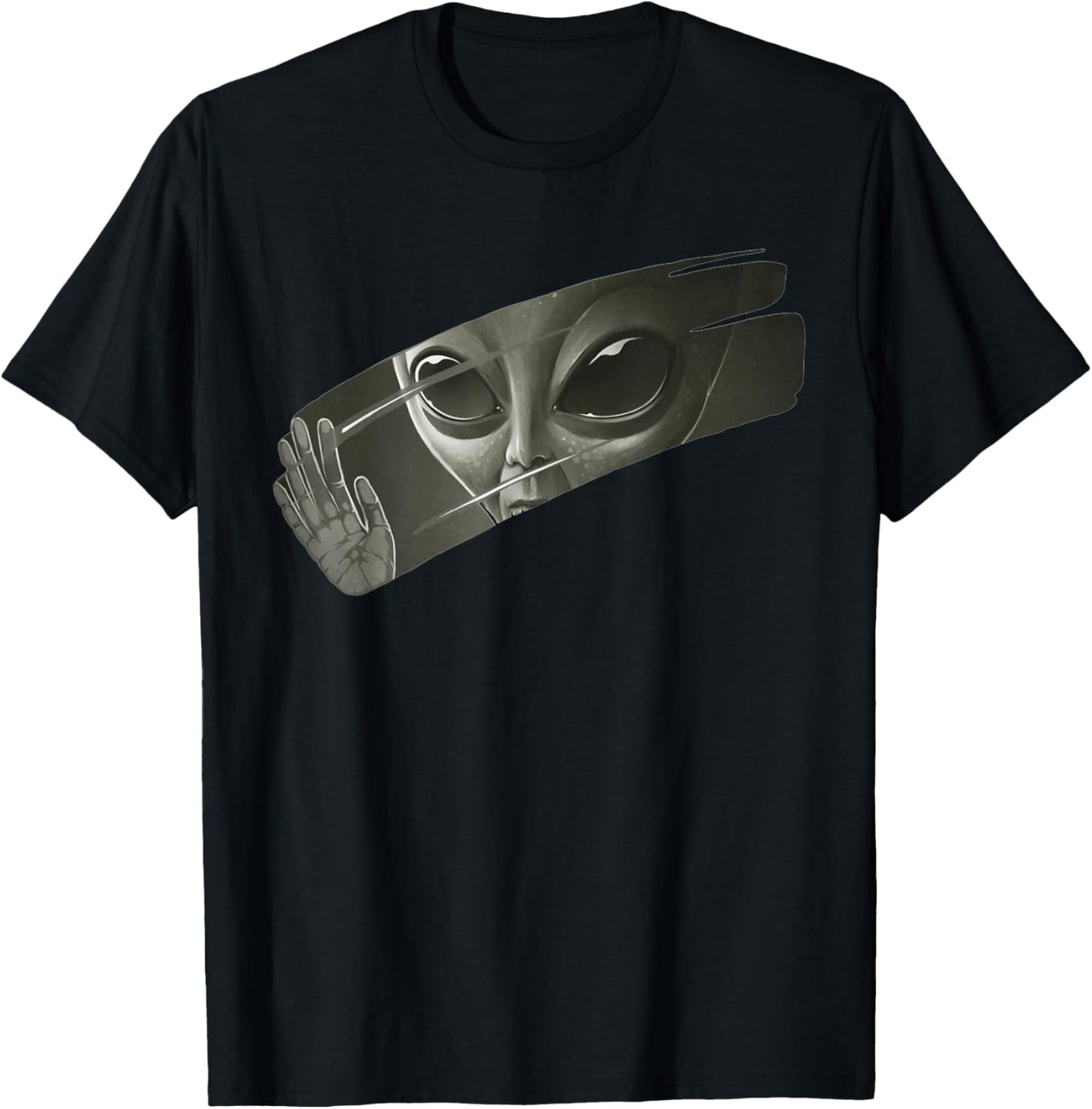 Aliens T-shirt | Men Women Funny Graphic UFO Alien T-Shirt