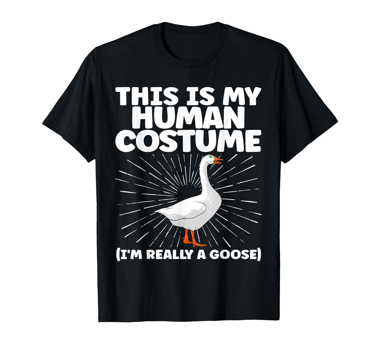 Cute Goose Design For Men Women Farm Animal Goose Lovers T-Shirt