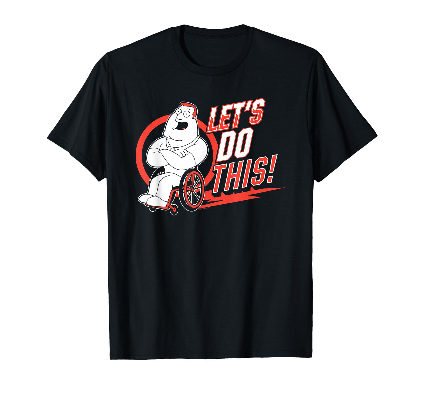 Family Guy Let's Do This Joe Swanson Funny Cartoon T-Shirt