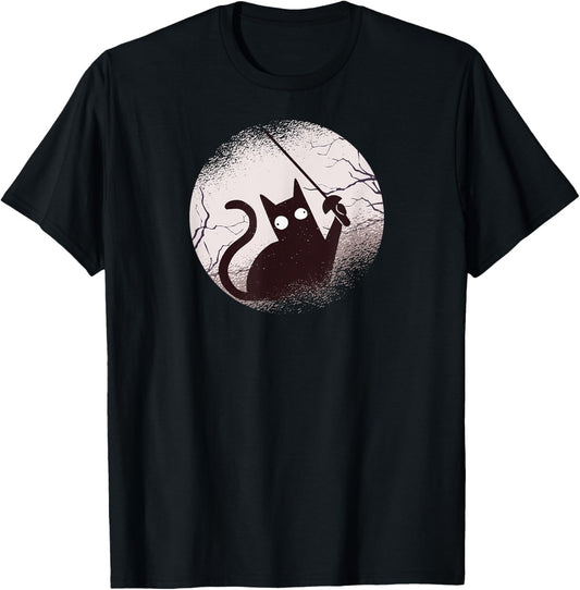 Fencing Game gamer fencer sport fencing Cat T-Shirt