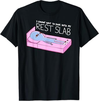 Threadless Nathan W. Pyle Strange Planet Rest Slab Graphic T-Shirt