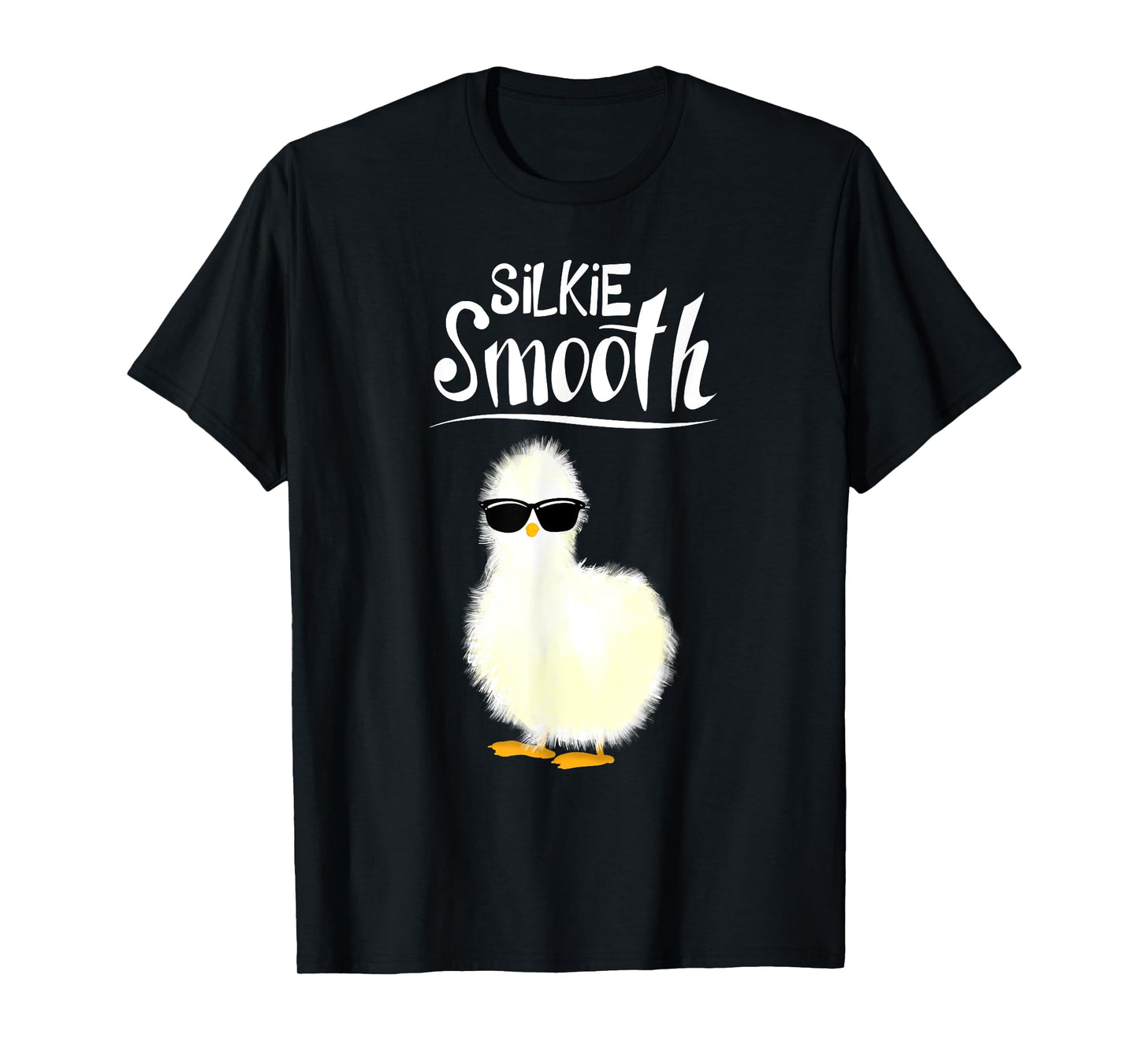 Funny Silkie Smooth Art For Men Women Silkie Chicken Lover T-Shirt